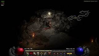 DIABLO II RESURRECTED Paladin Underground Passage Level 1 Demon Undead 030824 [upl. by Oznerol]