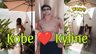 Kobe Paras and Kyline Alcantara quick escape wow Magkasama pala ang lovebirds sa La union latest [upl. by Ellerad106]