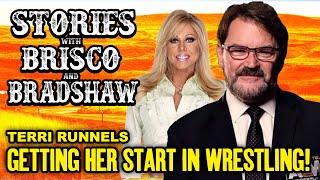 Terri Runnels Reveals How TONY SCHIAVONE Helped Get Her Start In Wrestling [upl. by Ybot]