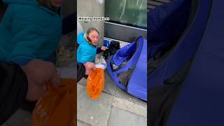 Helping homeless London homeless help charity humanity humanityfirst kindness london uk [upl. by Zwart]