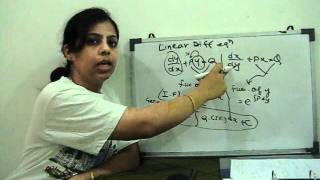 linear differential equation of first order  part 1 [upl. by Bollinger731]