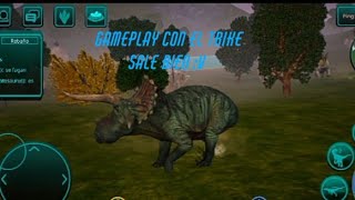 Gameplay con el Trike caos en H4 ElGigas113 thecursedisle dinosaur xd quotsale malquot v [upl. by Sherurd165]