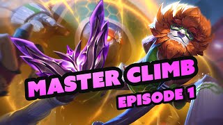 Climb to Masters Season 14 Episode 1  Masters Ranked Ivern Jungle [upl. by Torrance]