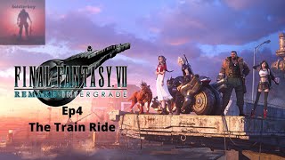 PS5 Final Fantasy VII Remake Playthrough Ep 4  The Train Ride [upl. by Lipski]