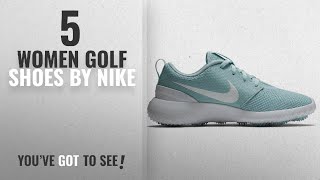 Top 5 Nike Women Golf Shoes 2018 Nike Roshe G Spikeless Golf Shoes 2018 Women Ocean BlissWhite [upl. by Nire]