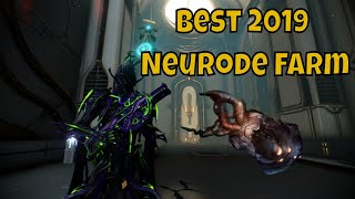 Best Neurode Farm 2019  Warframe [upl. by Droffig911]