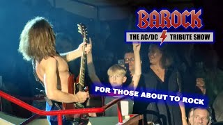 Barock  FOR THOSE ABOUT TO ROCK  Live at Circus Krone Munich 15102022 ACDC Tribute Show [upl. by Skylar137]