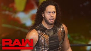 Hikuleo DEBUT Joins Bloodline WWE RAW Highlights Today [upl. by Netsirc]