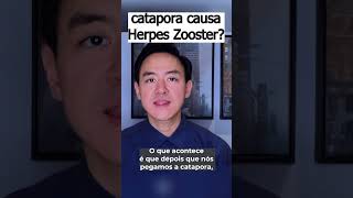 Catapora causa herpes zoster drjuliomassao herpesvirus herpeszoster shorts [upl. by Ecnaret]