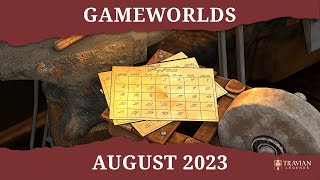 Travian Legends  August 2023 Gameworlds [upl. by Okoyik]