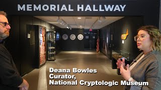 National Cryptologic Museum Tour [upl. by Eisac]