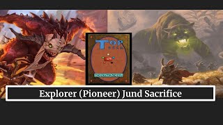 Jundn Out A Sacrificial Combo  MTG Explorer Pioneer Gameplay [upl. by Yrhcaz920]