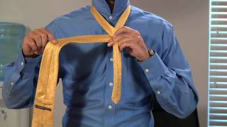 How To Tie and Dimple your Necktie Half Windsor [upl. by Debbi]