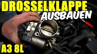 AUDI A3 8L DROSSELKLAPPE AUSBAUEN TUTORIAL  ANLEITUNG [upl. by Lemuel]