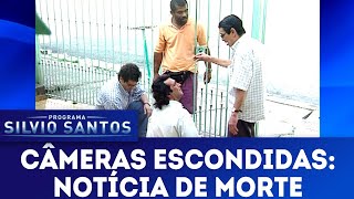 Notícia de Morte  Câmeras Escondidas 240618 [upl. by Aihsemot]