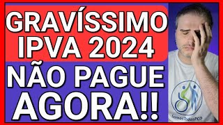 TODO PCD DEVE VER ESTE VÍDEO NÃO PAGUE O IPVA 2024 NESSE CASO [upl. by Kcor829]