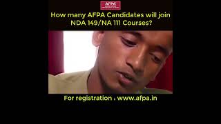 AFPA Candidates in NDA 149th Course  shorts afpa [upl. by Orsay430]