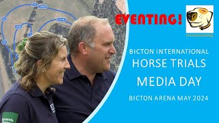 Bicton International Horse Trials Course Reveal 2024 [upl. by Ahsiekahs]