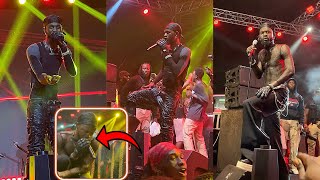 🔥 Massive Entry by Black Sherif with back to back Electrifying Performance at Zaama Disco Concert [upl. by Acirrehs]