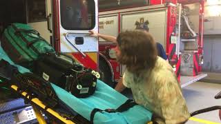 Osceola County Fire Rescue Stryker Power Load Demonstration [upl. by Eugnimod]