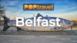 Walking in BELFAST  Northern Ireland UK  City Centre  4K 60fps UHD [upl. by Anreval]