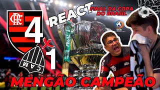 REACT FLAMENGO X ATLÉTICO MG  COPA DO BRASIL 2024  MENGÃO CAMPEÃO [upl. by Sothena790]