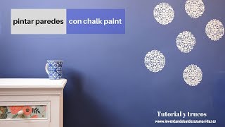 Chalk paint para pintar paredes [upl. by Wylie]