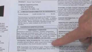 Emergency Number on the MSDS [upl. by Crofton]