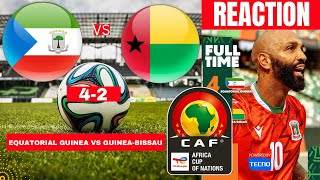 Equatorial Guinea vs GuineaBissau 42 Live Africa Cup Nations AFCON 2024 Football Match Score [upl. by Briny289]