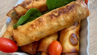 ASMR Cheese and spinach borek بورك السبانخ و الجبن [upl. by Afinom94]