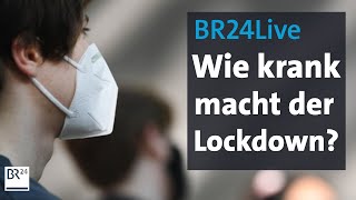 BR24Live Kinder amp Jugendliche Wie krank macht der CoronaLockdown  Münchner Runde  BR24 [upl. by Swayder]