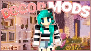 Cute Build amp Decorating Mods  Minecraft Top 5 Aesthetic [upl. by Ynnoj]