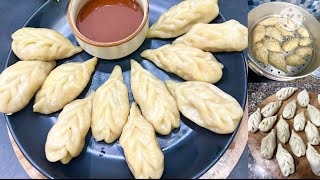 Make veg momo as delicious as the shop at homeGhorotei bonak dukanor dore veg momovegmomorecipe [upl. by Enorej508]