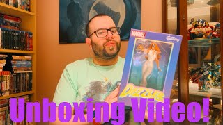 Dazzler Diamond Gallery Diorama PVC Statue Unboxing [upl. by Adikam]