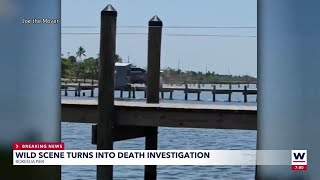 Scene at Bokeelia pier turns into death investigation [upl. by Zasuwa402]