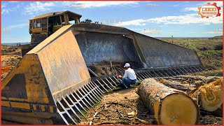 200 Heavy Agricultural Machinery For Cutting Trees Breaking Rocks And Digging Soil Another Level [upl. by Eanel]