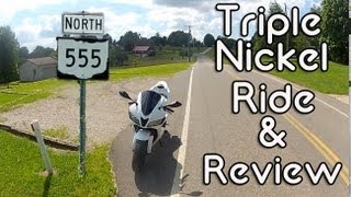 Ohio Route 555 Motorcycle Ride and Review [upl. by Devlen]