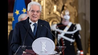 Dichiarazioni alla stampa del Presidente Mattarella [upl. by Tucky]