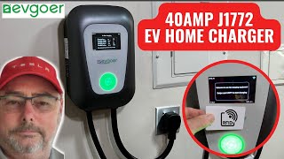 EVGOER J1772 Home Charger Honest Review and User Experience [upl. by Attinahs919]