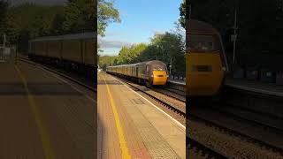 At Hinckley Station Hst test trian return with great tones 1Q23 [upl. by Rheims5]