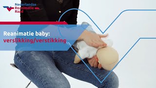 Reanimatie baby verslikking verstikking [upl. by Hibbitts]