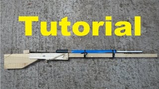 TUTORIALHomemade BB Gun BB Rifle powerful and simple [upl. by Perot]