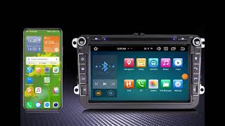 Erisin ES85 series wireless carplay wiredwireless android auto connection [upl. by Valenta]