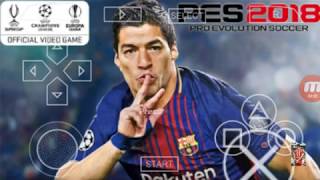 PES 2018 V1 ACTUALIZADO 100 PPSSPPPSP [upl. by Civ]