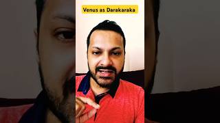 Venus as Darakaraka🎈shorts hindi astrology [upl. by Anelahs759]