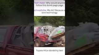 Old Toyota Hilux Durability Test viralshort viralvideo hilux [upl. by Kale168]