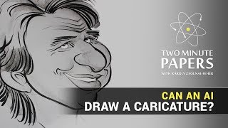 Can an AI Learn To Draw a Caricature [upl. by Enahpad518]