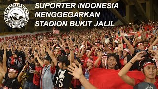 Indonesia Raya Menggemuruhkan Stadion Bukit Jalil Kuala Lumpur [upl. by Amlev779]