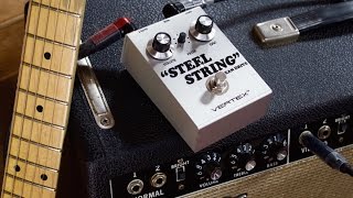 Steel String Clean Drive quotSRVquot Strat Tone wClean Fender Amp [upl. by Ynnav669]