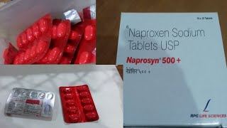 Naprosyn 500 tablet review  Naproxen tablet  naprosyn 500 tablet in hindi [upl. by Loleta970]